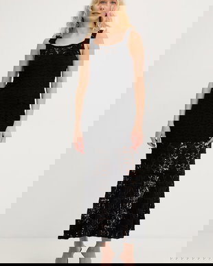 Pinko rochie sirenă cu bumbac