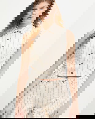 Guess Jeans Vestă de damă din bumbac