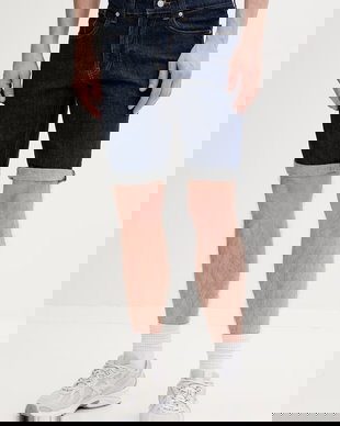 Tommy Jeans pantaloni scurți pentru bărbați, din denim