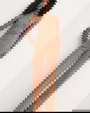 Elisabetta Franchi salopetă pentru femei, din bumbac