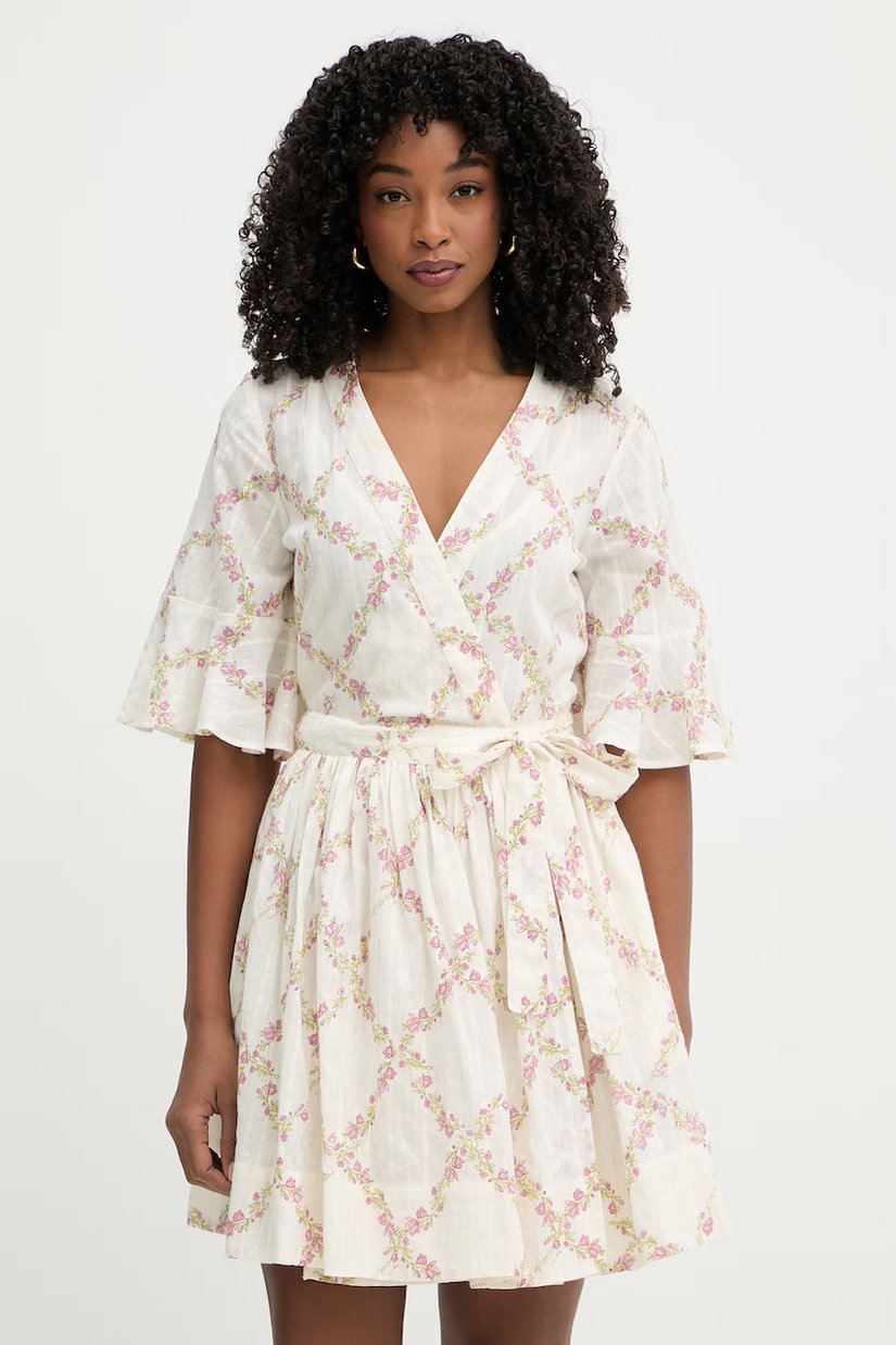 Twinset rochie petrecută de bumbac