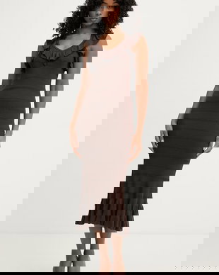 Twinset rochie de vară cu vâscoză