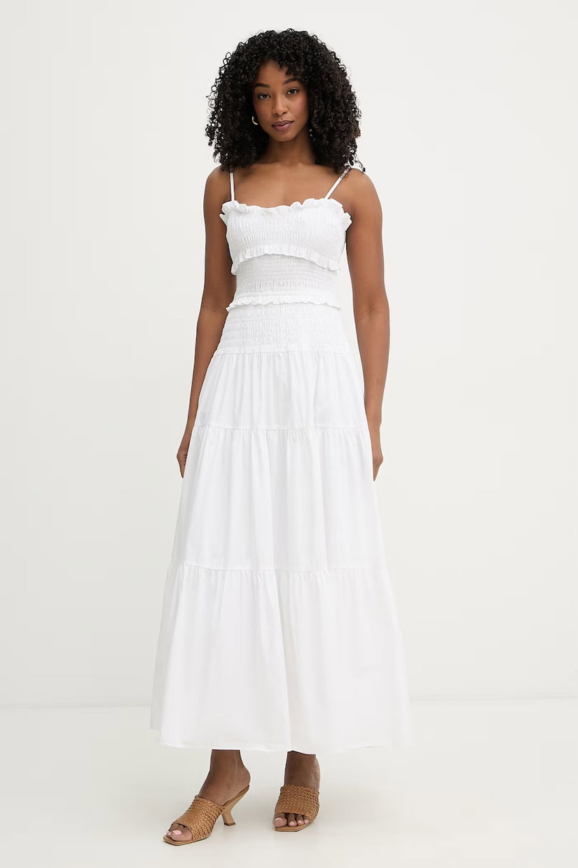 MICHAEL Michael Kors rochie de vară de bumbac