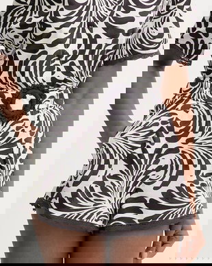 Twinset pantaloni scurți pentru femei, din bumbac