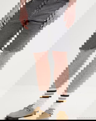 Karl Lagerfeld Jeans pantaloni scurți pentru bărbați, din denim