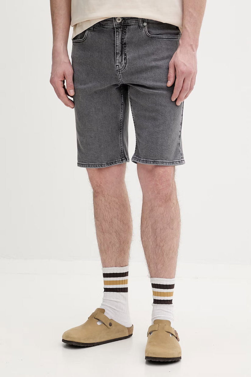 Karl Lagerfeld Jeans pantaloni scurți pentru bărbați, din denim