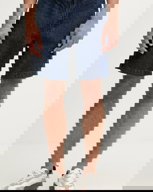 BOSS Orange pantaloni scurți pentru bărbați, din denim