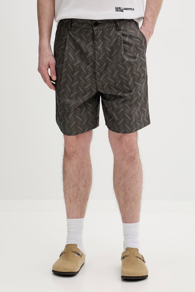 HUGO pantaloni scurți pentru bărbați, cu amestec de lână Cino262SF1