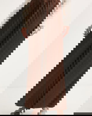 Haveone pantaloni plisați pentru femei, cu vâscoză