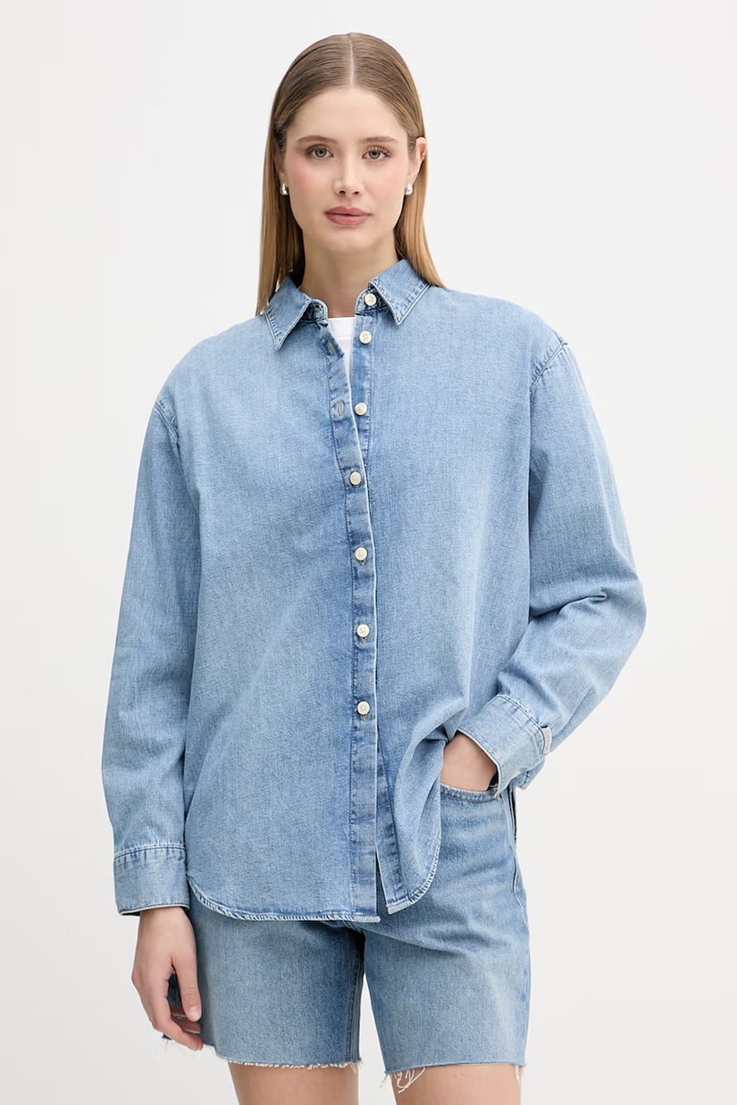 Calvin Klein Jeans cămașă pentru femei, din denim