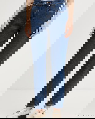 Calvin Klein Jeans blugi relaxed fit pentru femei