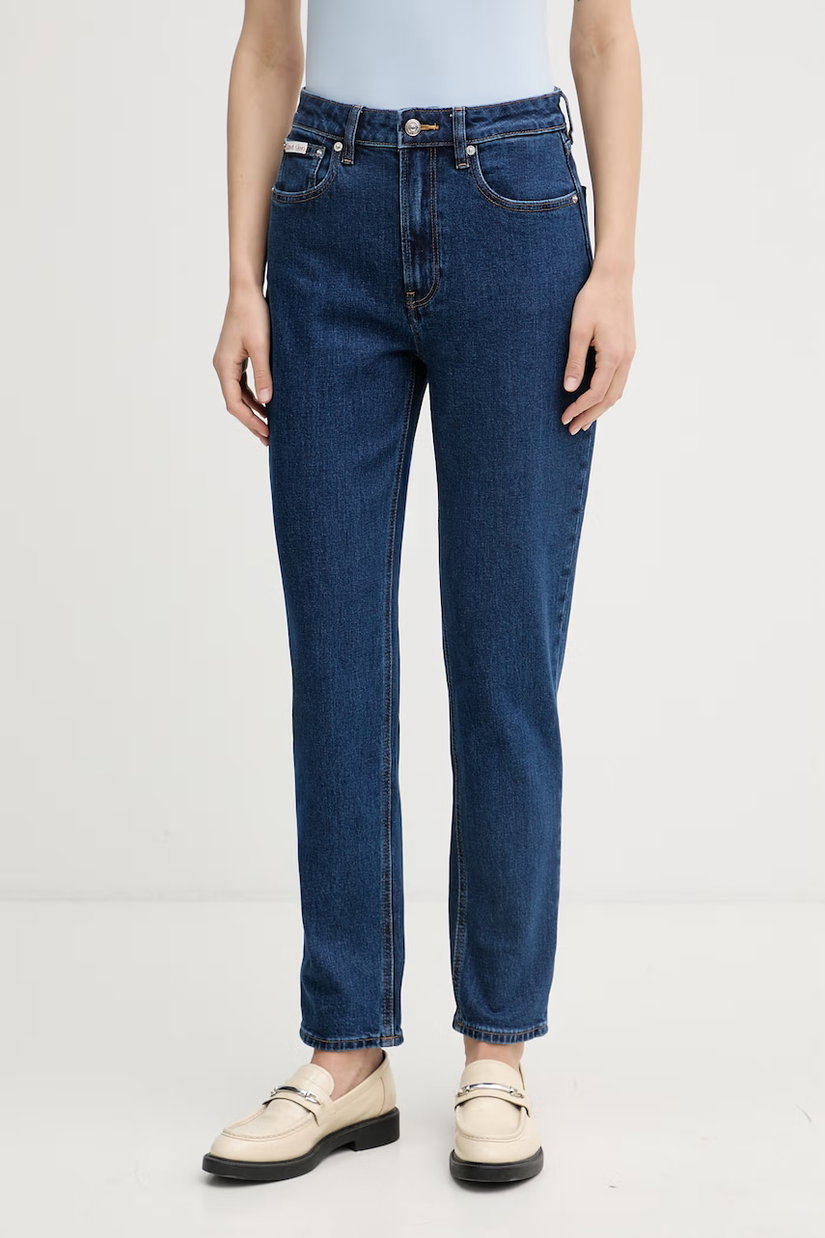 Calvin Klein Jeans blugi relaxed fit pentru femei