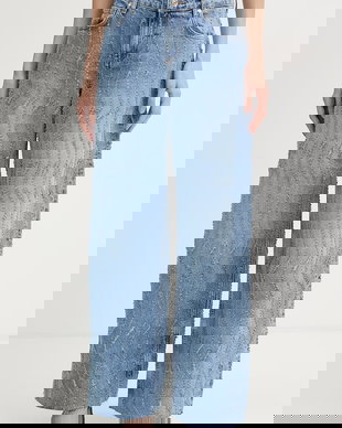 Liu Jo blugi wide leg pentru femei