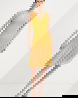 Elisabetta Franchi rochie evazată cu vâscoză