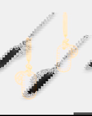 DKNY cercei de damă din metal