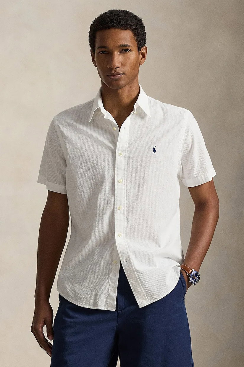 Polo Ralph Lauren cămașă pentru bărbați, din bumbac