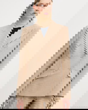 Marc Aurel sacou cu două rânduri de nasturi de damă