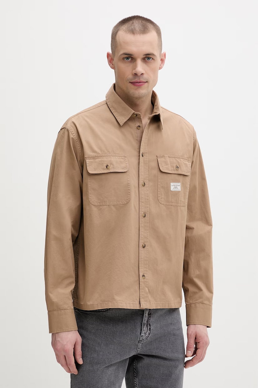 Guess Jeans cămașă bărbătească de bumbac