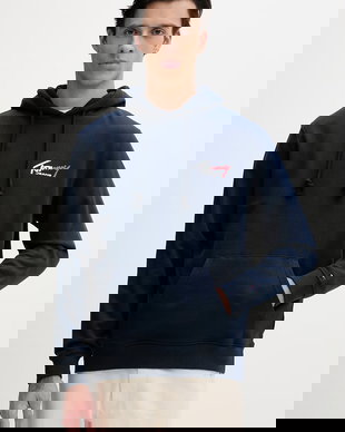 Tommy Jeans Hanorac cu glugă bărbătesc din bumbac