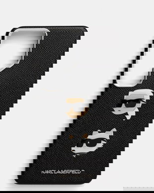 Karl Lagerfeld carcasă de telefon cu imitație de piele Samsung Galaxy S26 Ultra