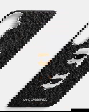 Karl Lagerfeld carcasă de telefon cu imitație de piele Samsung Galaxy S26+