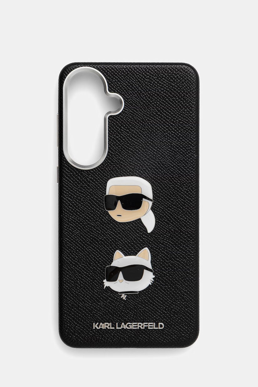 Karl Lagerfeld carcasă de telefon cu imitație de piele Samsung Galaxy S26+