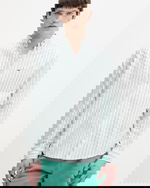 Tommy Jeans cămașă bărbați din bumbac