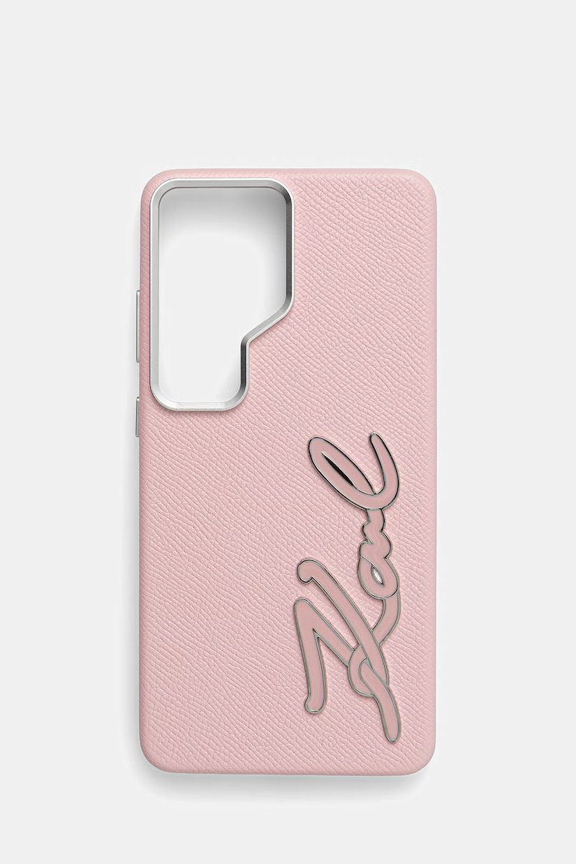 Karl Lagerfeld carcasă de telefon cu imitație de piele Samsung Galaxy S26 Ultra