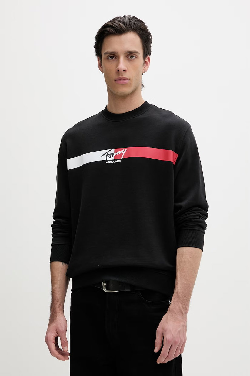 Tommy Jeans hanorac bărbătesc din bumbac