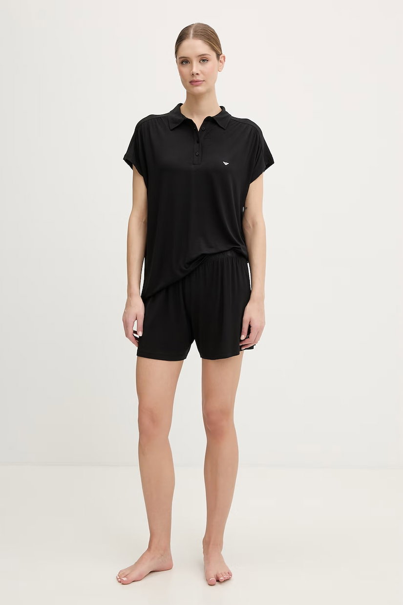 Emporio Armani Underwear pijama de damă cu vâscoză