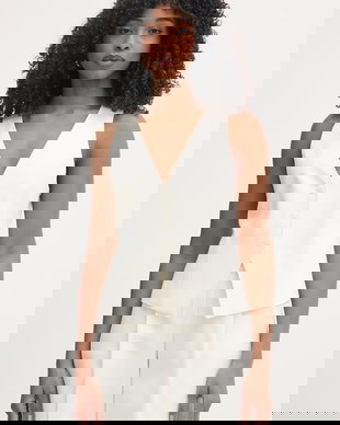 BOSS Orange vestă pentru femei, cu lyocell C Jalily