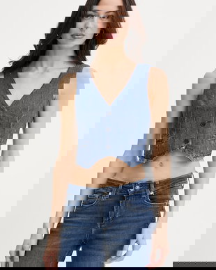 Liu Jo vestă pentru femei, din denim