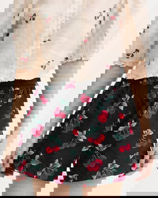 Twinset pantaloni scurți pentru femei, din bumbac