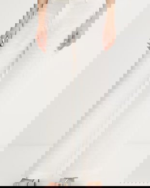 Bardot pantaloni de damă din in