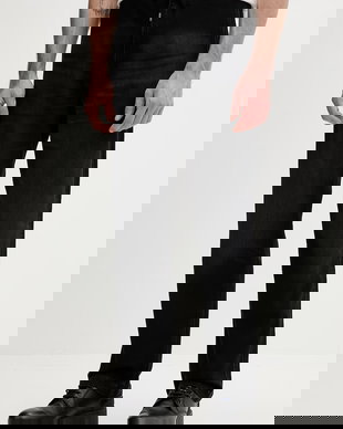 Guess Jeans Pantaloni joggers bărbați denim