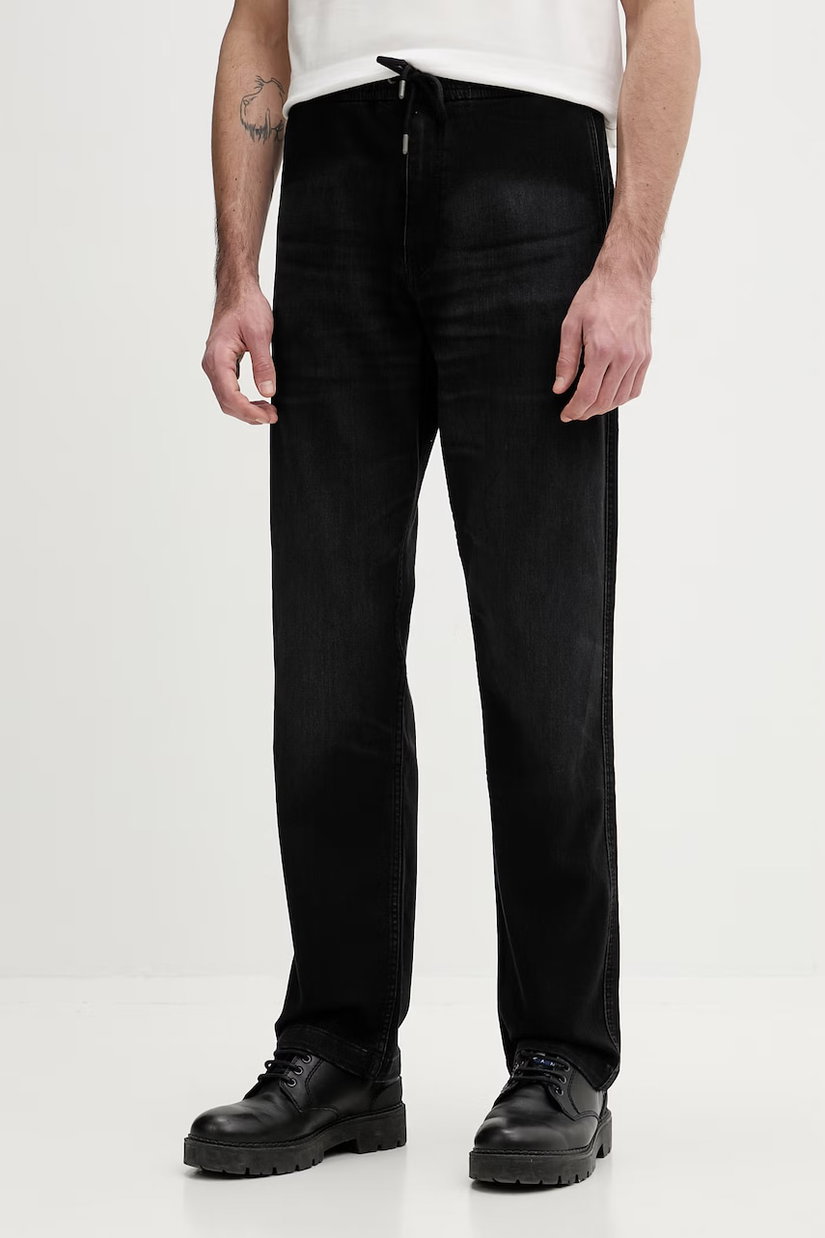 Guess Jeans Pantaloni joggers bărbați denim