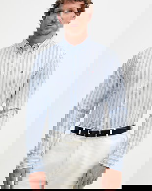 Tommy Hilfiger cămașă bărbătească de bumbac