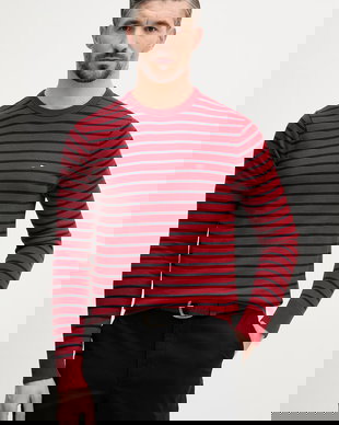 Tommy Hilfiger pulover bărbătesc din bumbac