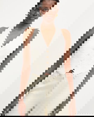 Patrizia Pepe vestă cu un singur rând de nasturi damă