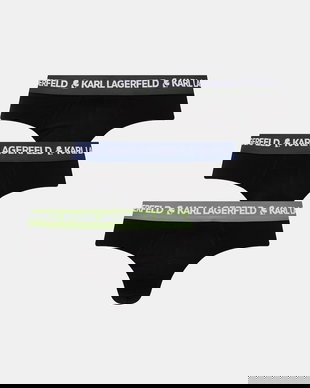 Karl Lagerfeld slip bărbați bumbac cu elastan pachet de 3
