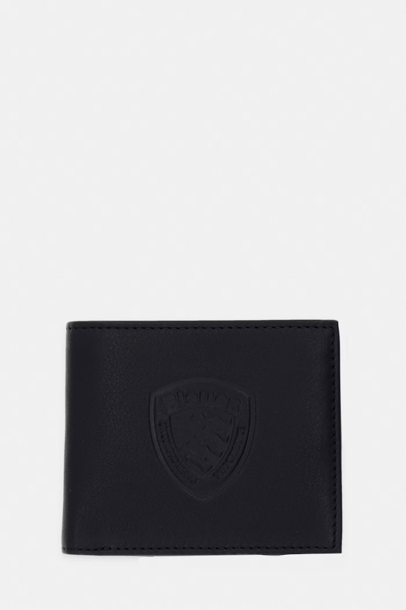 Blauer portofel pentru bărbați, din piele