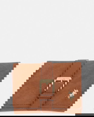 U.S. Polo Assn. portofel pentru femei, cu imitație de piele CHAMPANY