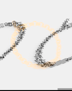 Armani Exchange brățară pentru bărbați, din oțel inoxidabil Classic