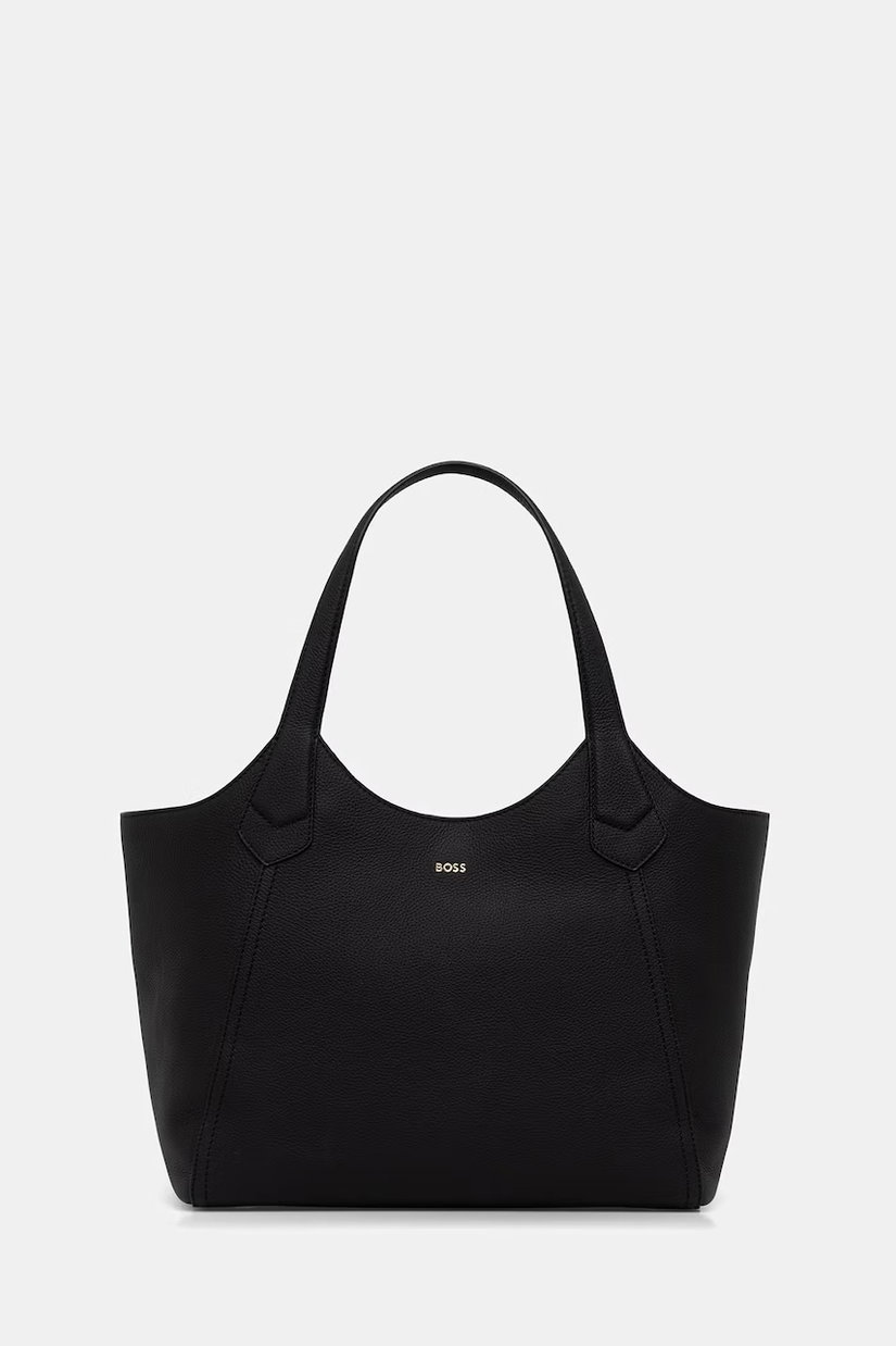 BOSS geantă pentru femei, din piele Lenah New Tote