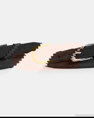 Marc O'Polo curea pentru bărbați, din piele întoarsă