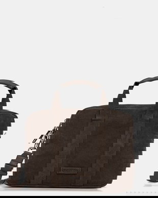 Marc O'Polo geantă pentru bărbați, din piele întoarsă