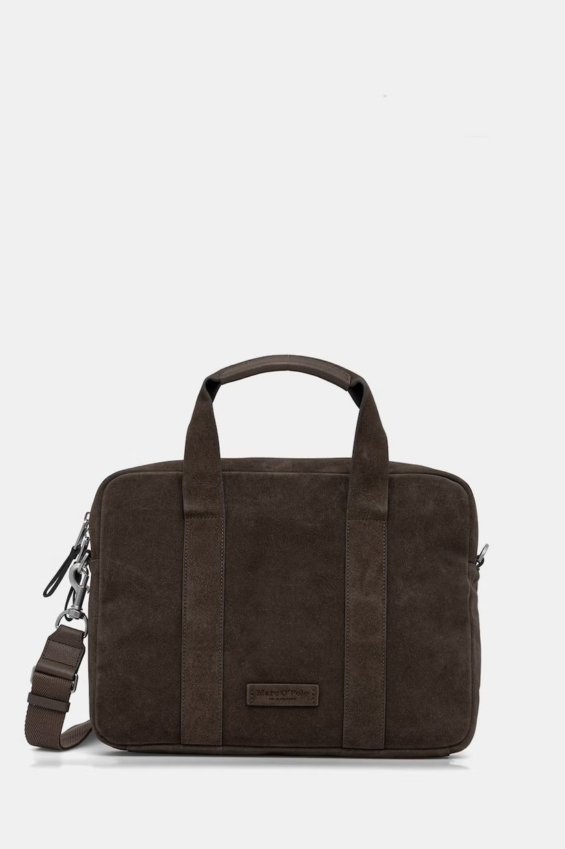 Marc O'Polo geantă pentru bărbați, din piele întoarsă