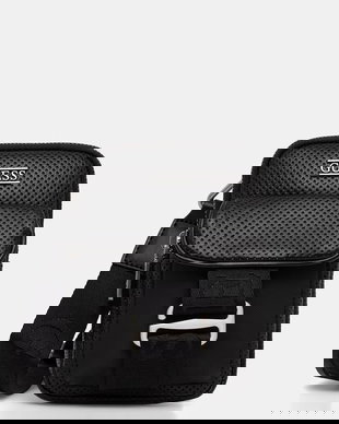 Guess borsetă pentru bărbați, cu imitație de piele BOSTON