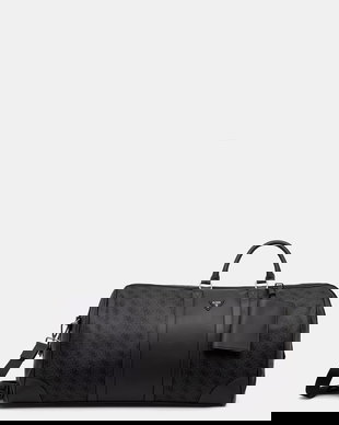 Guess geantă de călătorie pentru bărbați, cu imitație de piele MILANO