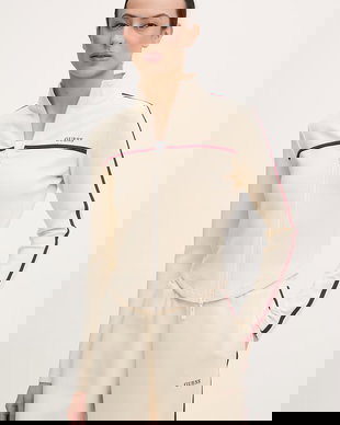 Guess hanorac cu fermoar pentru femei JASMINE